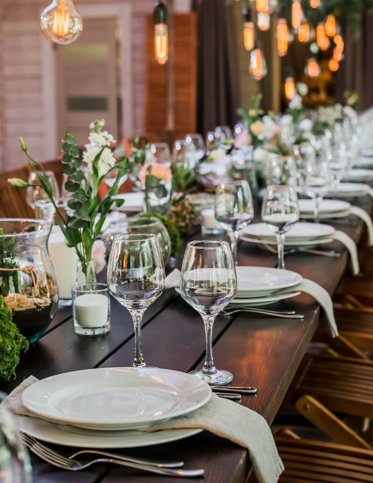 Wedding celebration moment